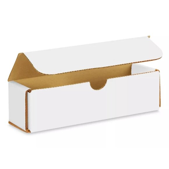 25 -  7x2x2 White Corrugated Shipping Mailer Packing Box Boxes - Picture 1 of 2